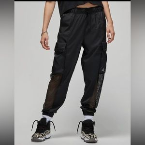 JORDAN WOVEN UTILITY PANTS NWOT RARE